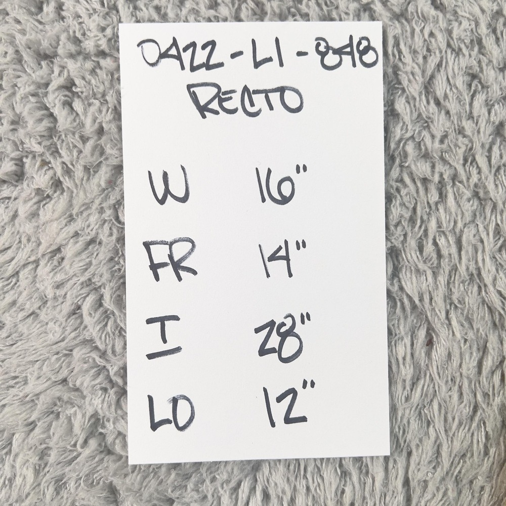 RECTO Pants Woman M 32x28 Tan Lagenlook Wide Leg Minimalist Relaxed Contemporary - Picture 10 of 10